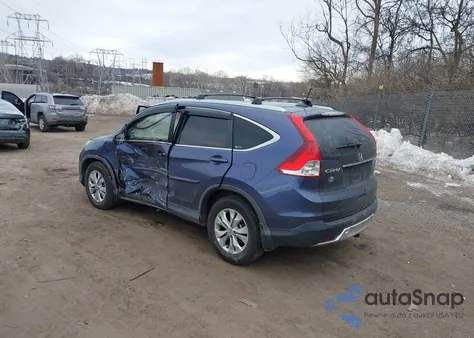 2012 Honda Cr-V Ex-L z USA, uszkodzony, nr VIN 5J6RM4H70CL014949